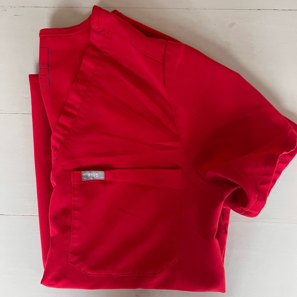 Red Figs Scrubs